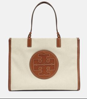 Tory Burch Gemini Link Canvas Tote Small, Women's Fashion, Bags & Wallets, Tote  Bags on Carousell