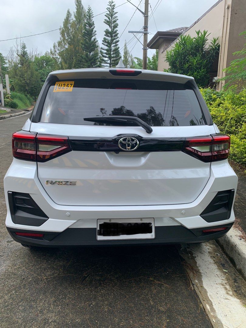 Toyota Raize Turbo White Pearl Auto, Cars for Sale, New Cars on Carousell