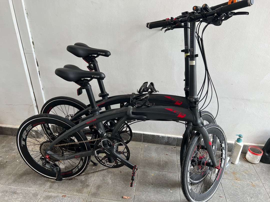 TRS Rocher folding bike （ johor bahru free delivery), Sports Equipment