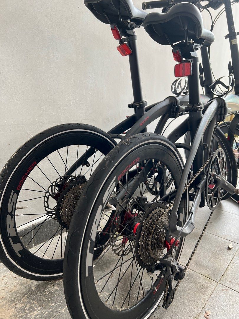 TRS Rocher folding bike （ johor bahru free delivery), Sports Equipment