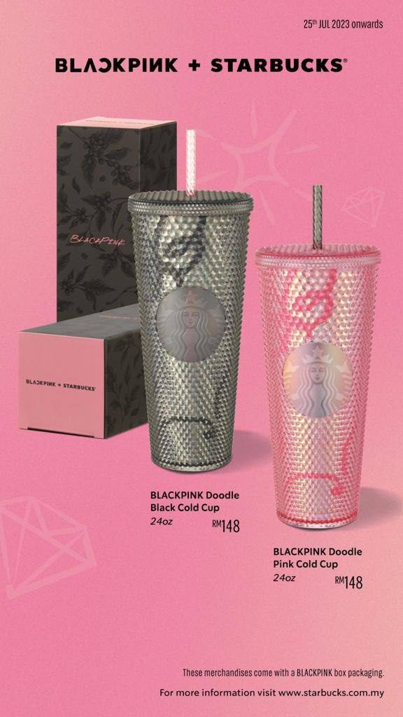 TUMBLER STARBUCKS X BLACKPINK