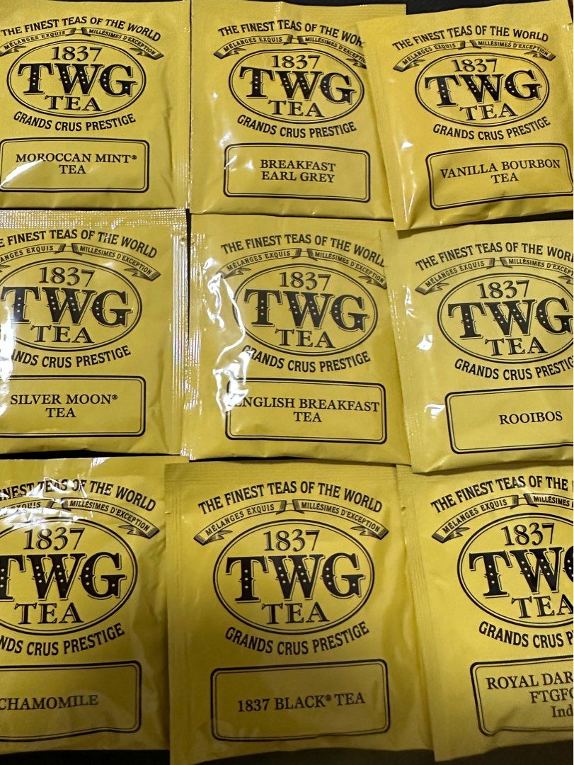 Trà TWG Tea - French Earl Grey (2.5g x 15 túi lọc) | Trà Đen | Lazada.vn