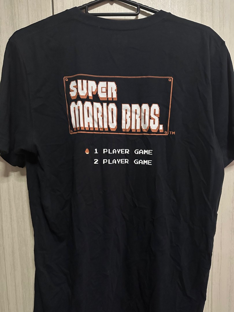 Uniqlo Super Mario Bros Tshirt, Men's Fashion, Tops & Sets, Tshirts