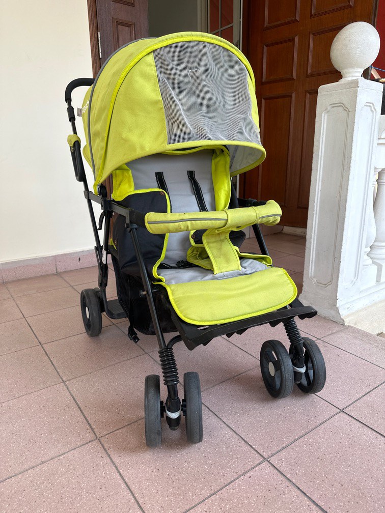 Used double pram discount