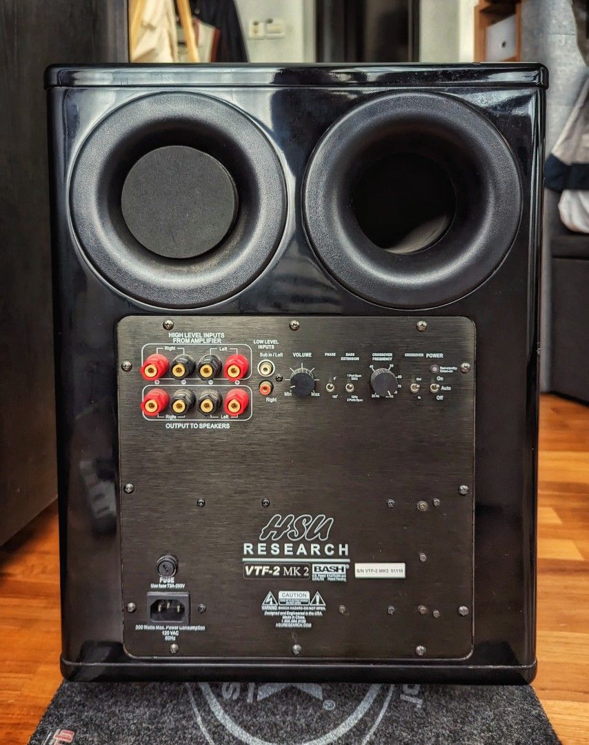 Used Hsu Research VTF 2 MK2 subwoofer