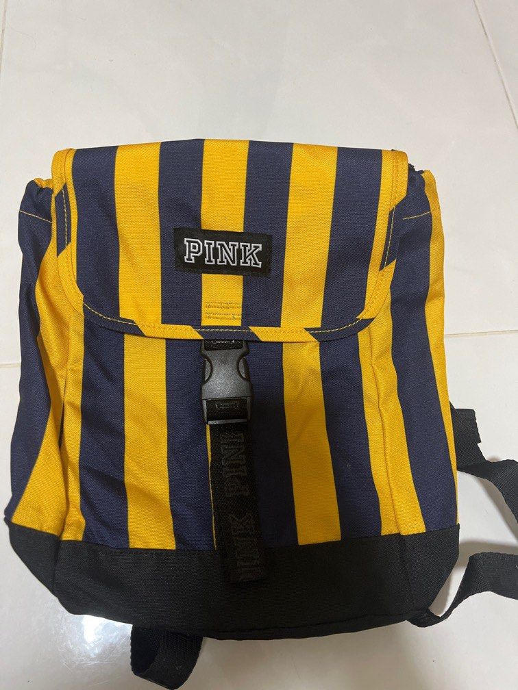 Yellow victoria top secret backpack