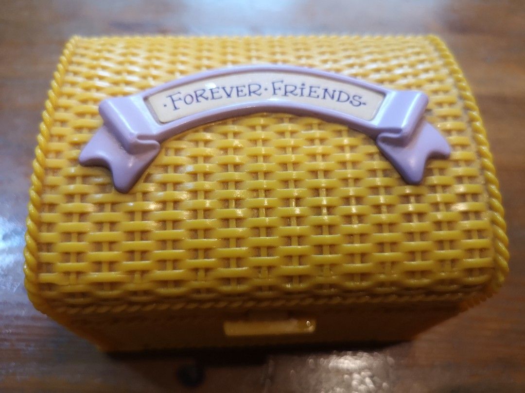 RARE Polly Pocket Type Forever Friends Picnic Hamper 100% Complete
