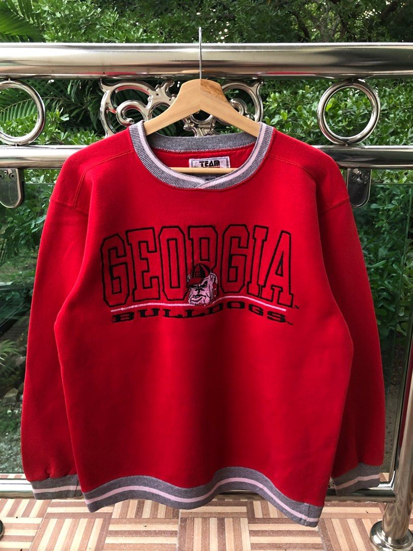 Vintage 90s sweatshirt georgia bulldogs Men s Fashion Tops