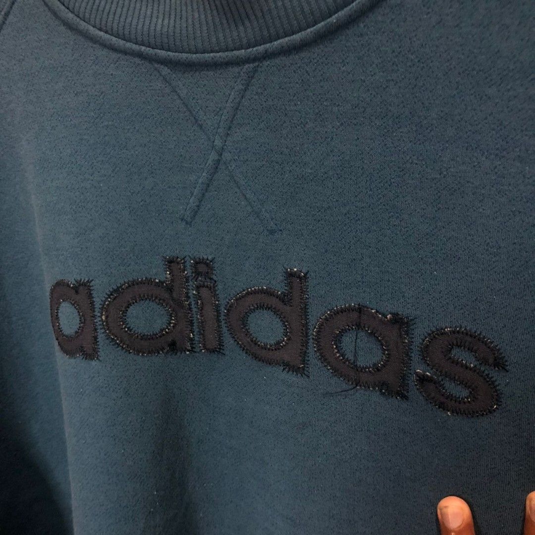 Adidas 90's archive arch logo crew sweat hotsell