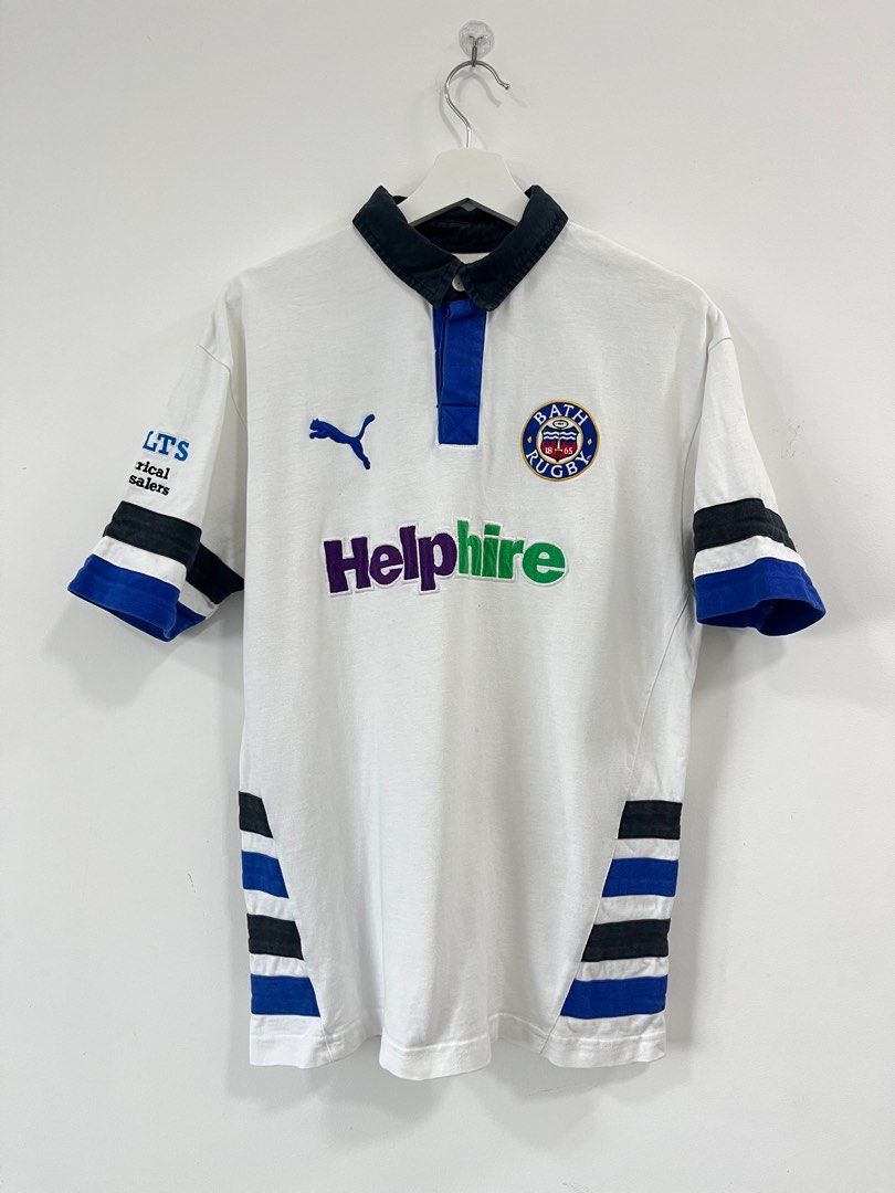 Vintage Bath Rugby Jersey Jersi, Men's Fashion, Activewear on Carousell