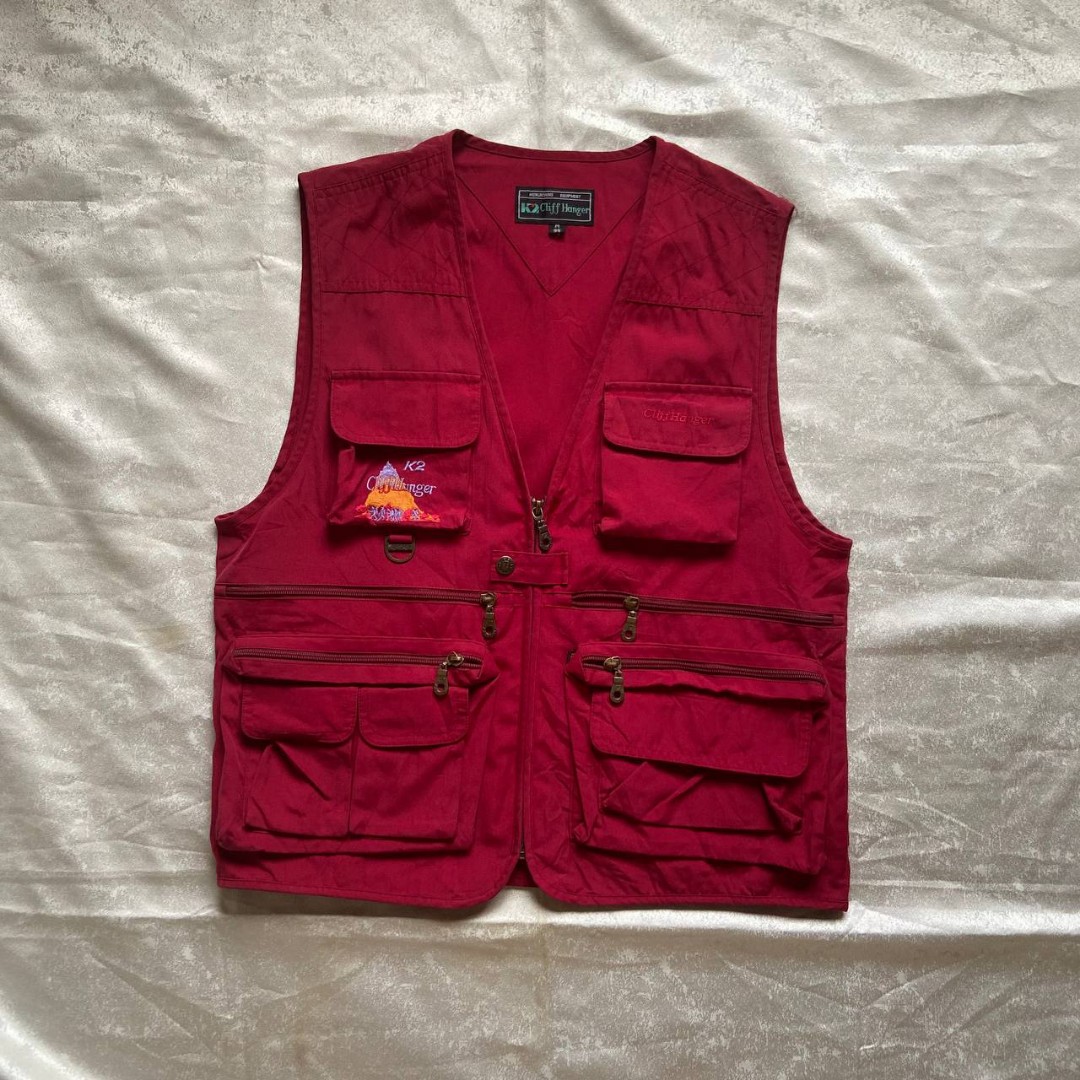 Vintage utility vest on Carousell