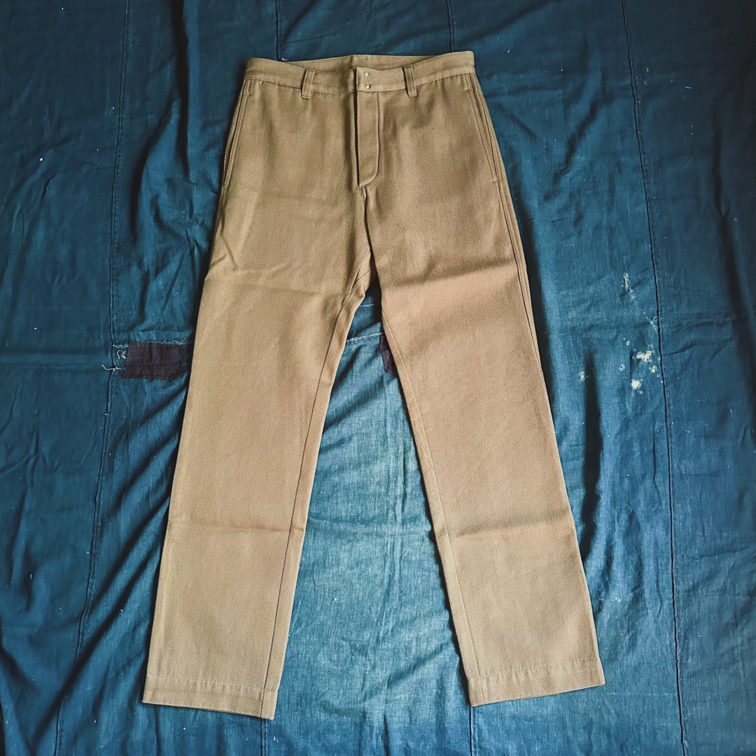 Visvim pastoral pants park ranger khaki, Men's Fashion, Bottoms