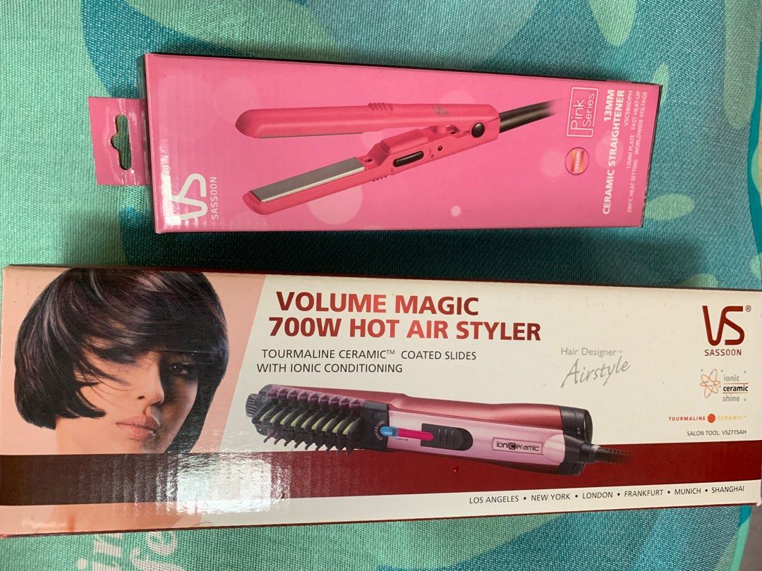 Volume hair straightener discount