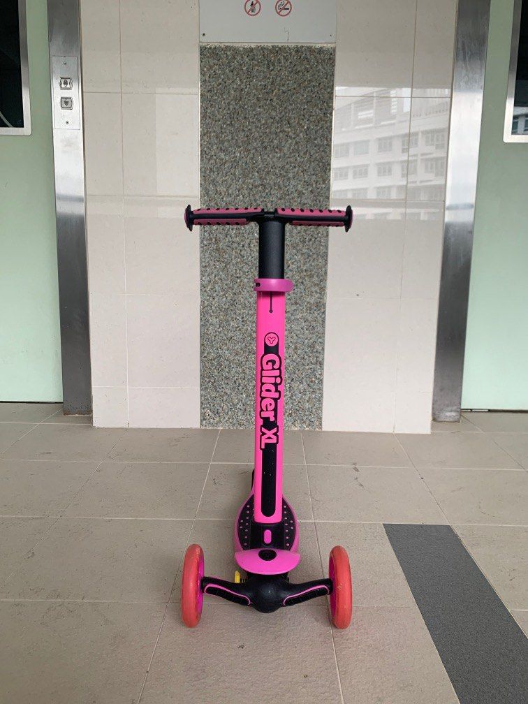 Y glider deluxe scooter pink hotsell