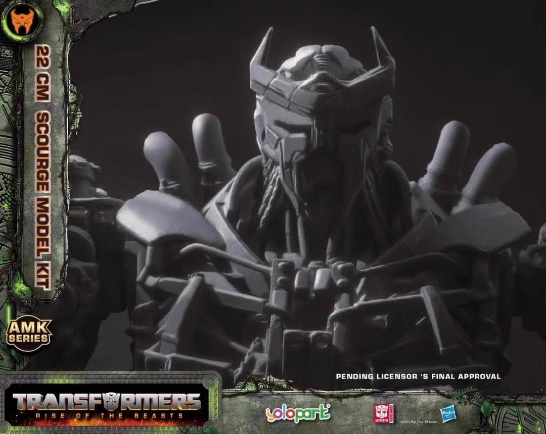 Yolopark AMK Series Transformers Rise of the Beasts 22 cm Scourge