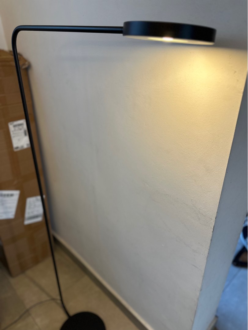 Ypperlig IKEA floor lamp, Furniture & Home Living, Lighting & Fans