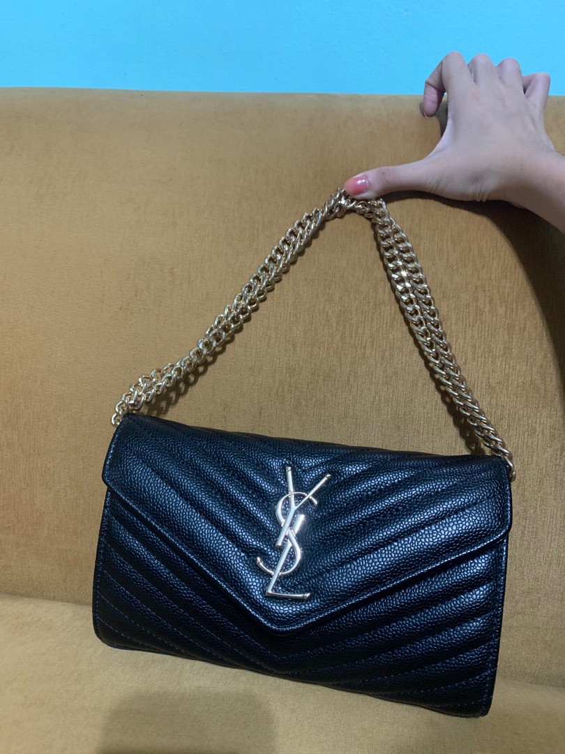 YSL Envelope chain crossbody bag on Carousell