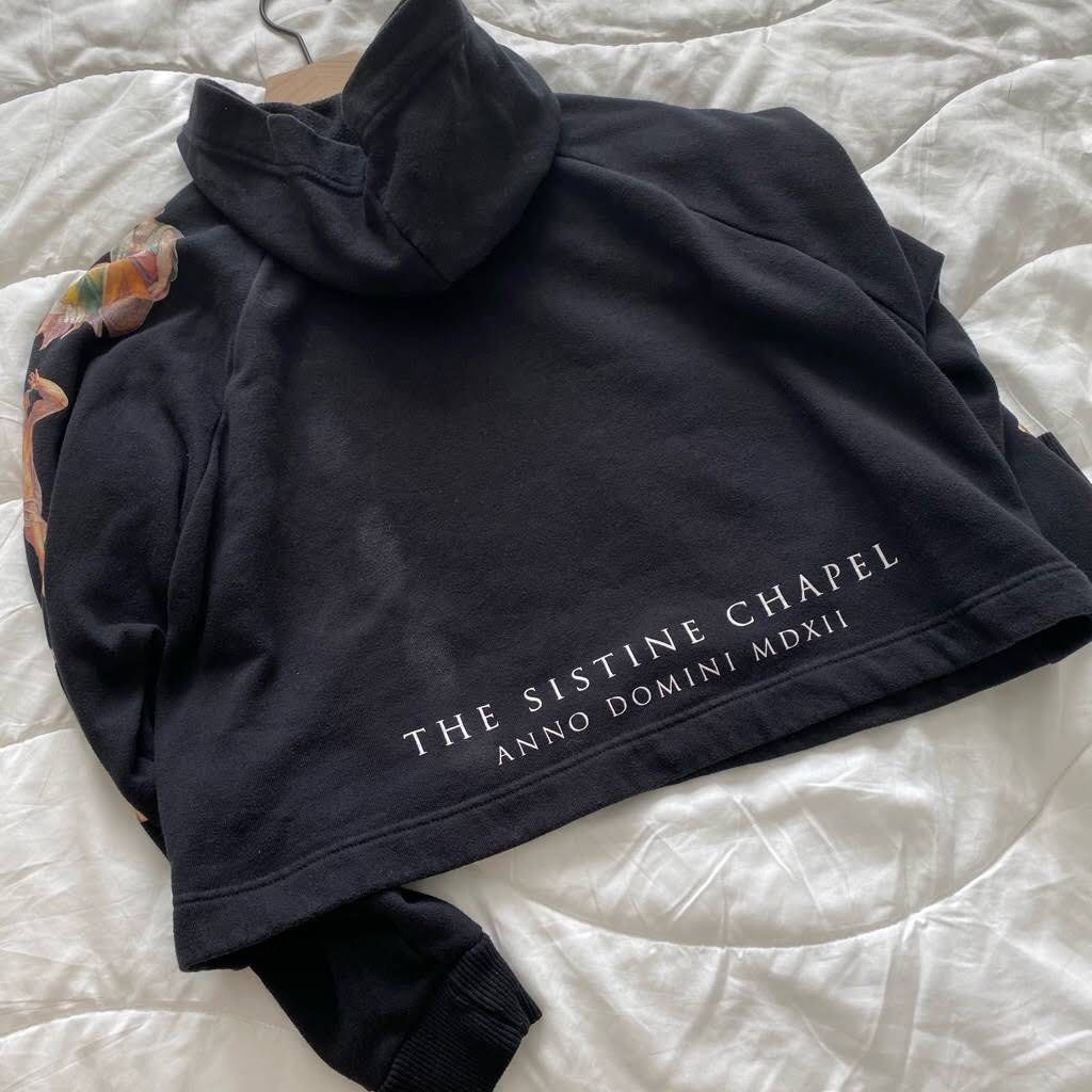 Sistine chapel top hoodie zara