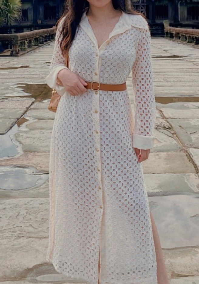 embroidered organza dress Zara Gold Embroidered Midi Dress main image 1