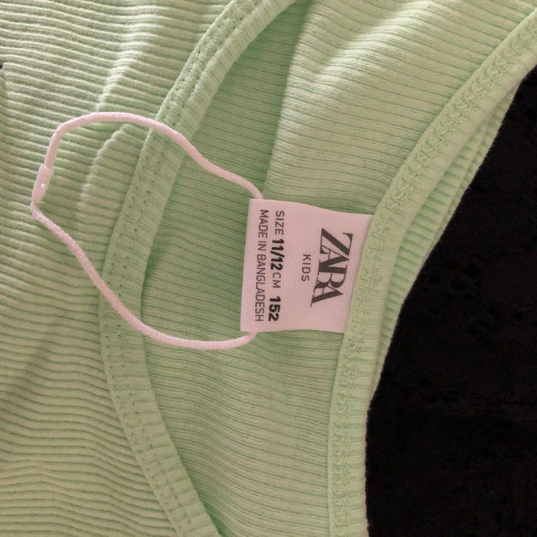 Zara Girls Top, Babies & Kids, Babies & Kids Fashion On Carousell