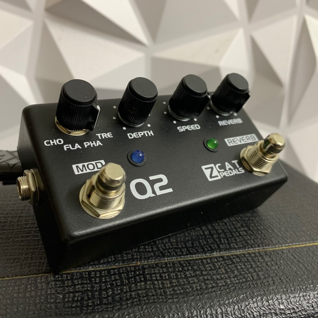 ZCat Pedals Q-mod 2 Modulation & Reverb