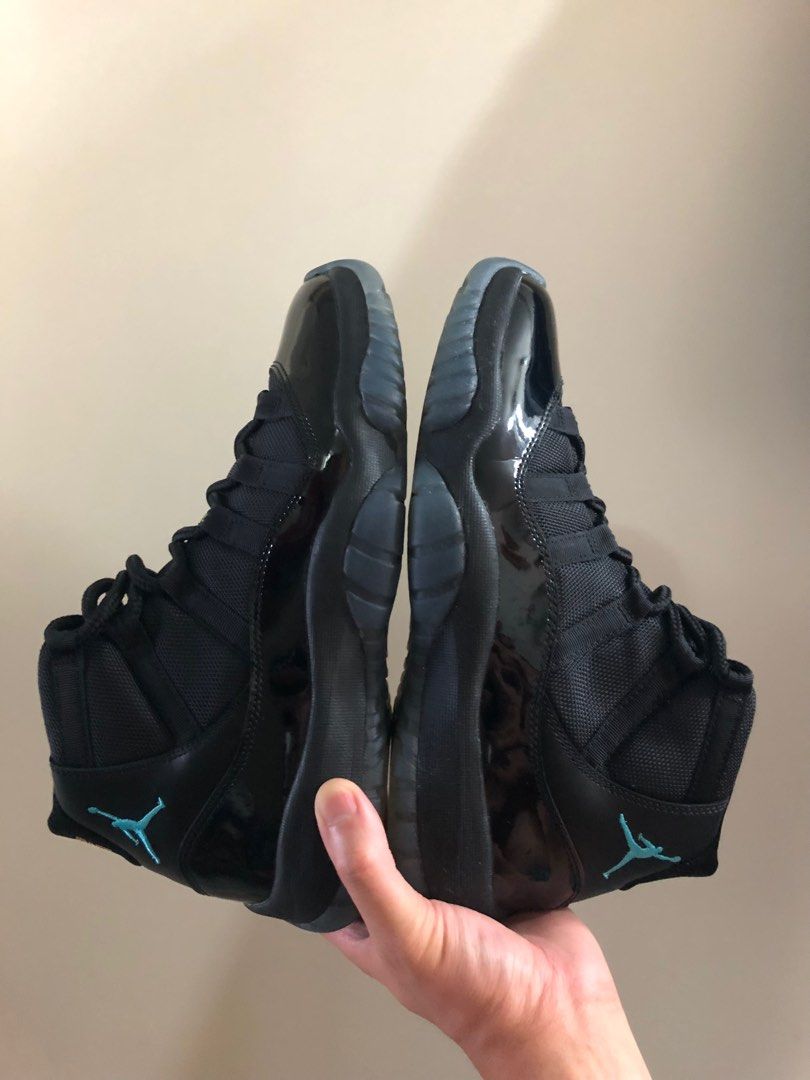 100% authentic nike air jordan 11 retro gamma blue black US 8.5