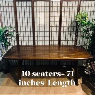 10 SEATERS DINING TABLE