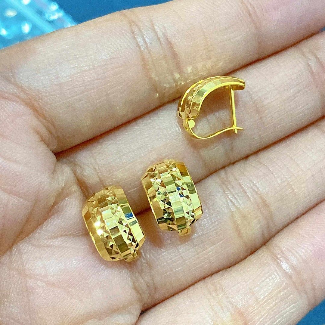 18k Clip Earrings Women s Fashion Jewelry Organizers Earrings