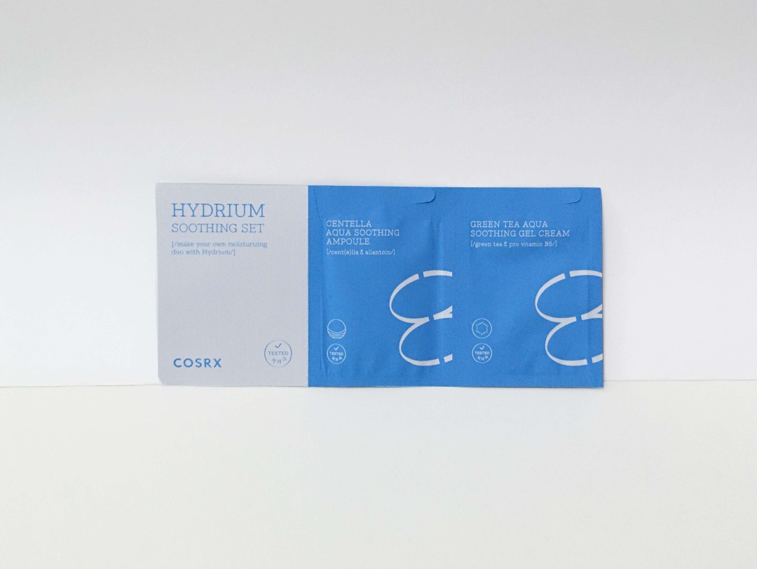 (2 pcs) Cosrx Hydrium Soothing Skincare Sample Centella Aqua Ampoule