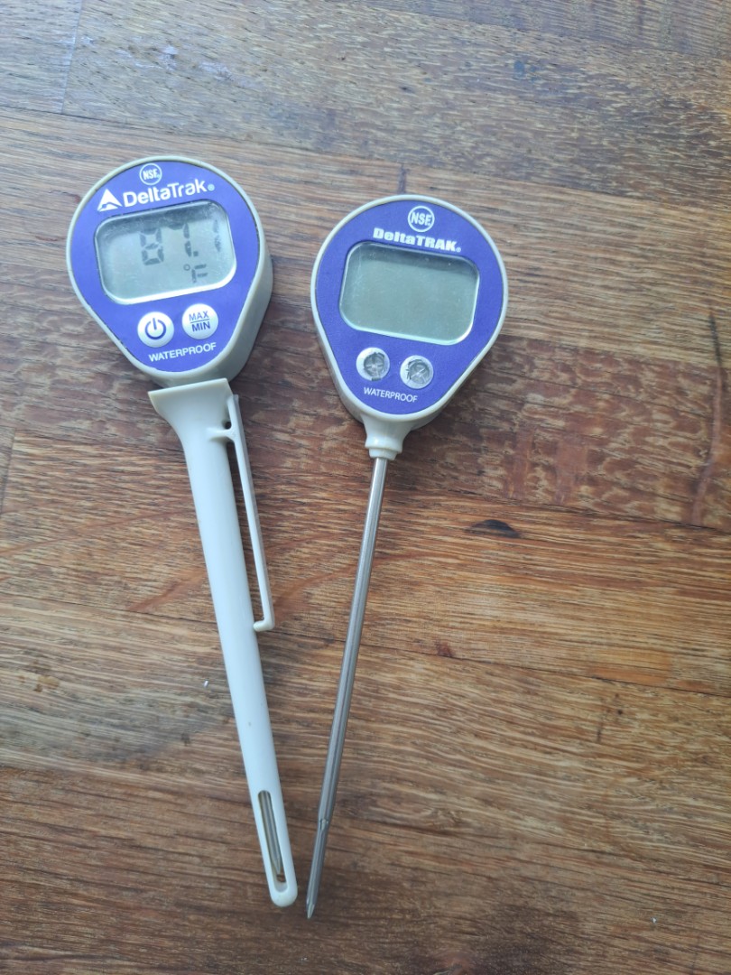 DeltaTrak 11050 FlashCheck Waterproof Digital Lollipop Thermometer