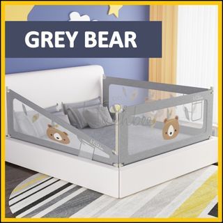 [5th Gen] [Hushbee] Lifting Baby Safety Bed Guard Bed Rail Anti-fall Bed Fence Bed Gate Guard