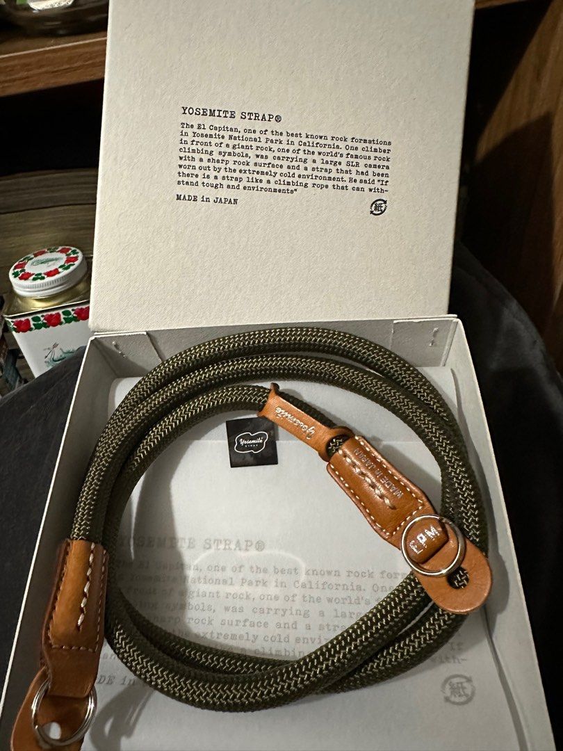 national park camera strap