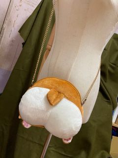 二手/柯基屁屁斜肩包