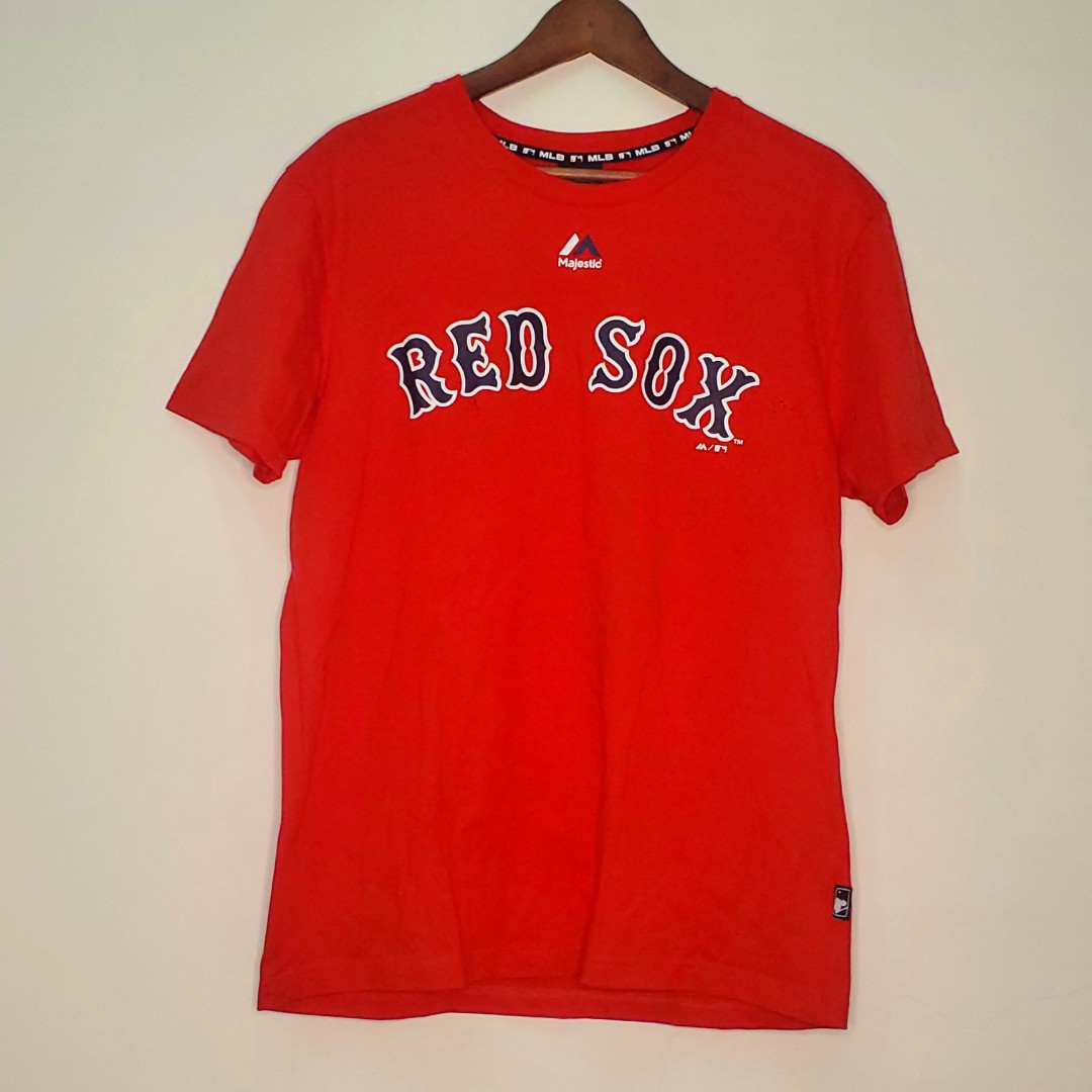 全新創信版 MLB 紅襪隊 林子偉背號短T red sox 短袖上衣 tshirt