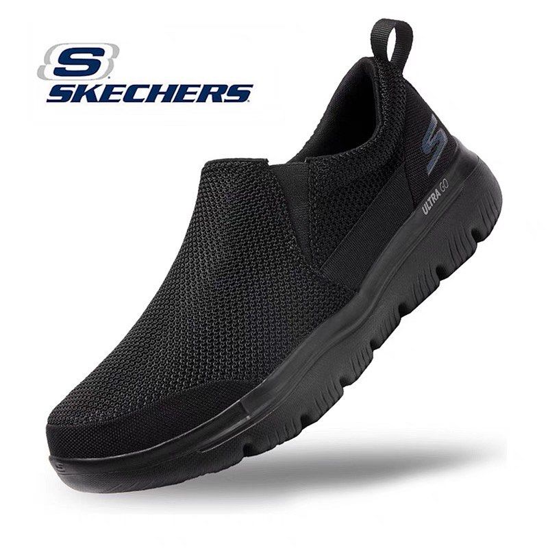 Skechers go walk evolution ultra black store