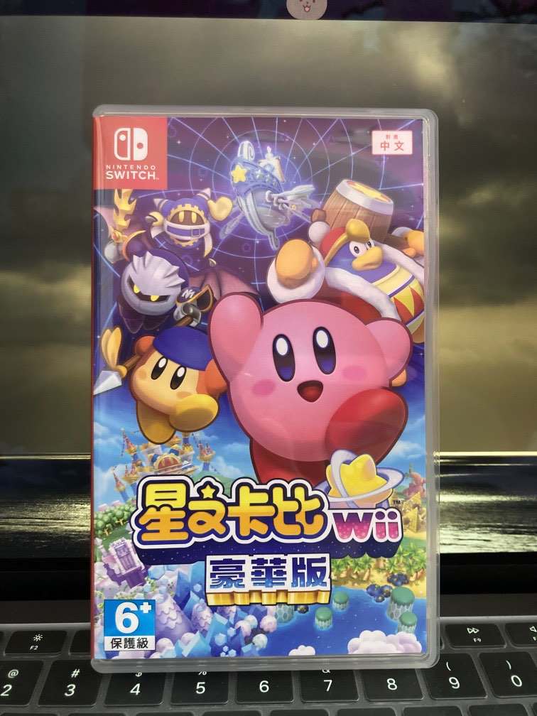 星之卡比 wii 豪華版 switch game, 電子遊戲, 電子遊戲, Nintendo 任天堂 Carousell