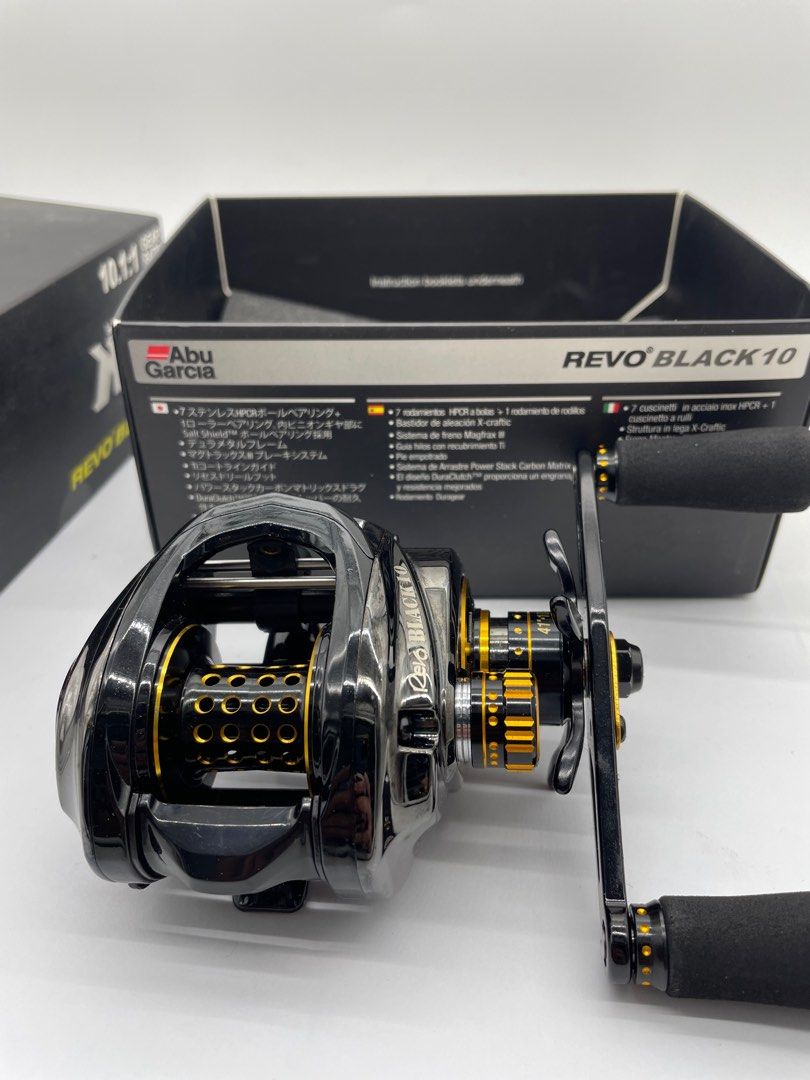 Abu Garcia REVO BLACK10-L Abu Revo Black 10