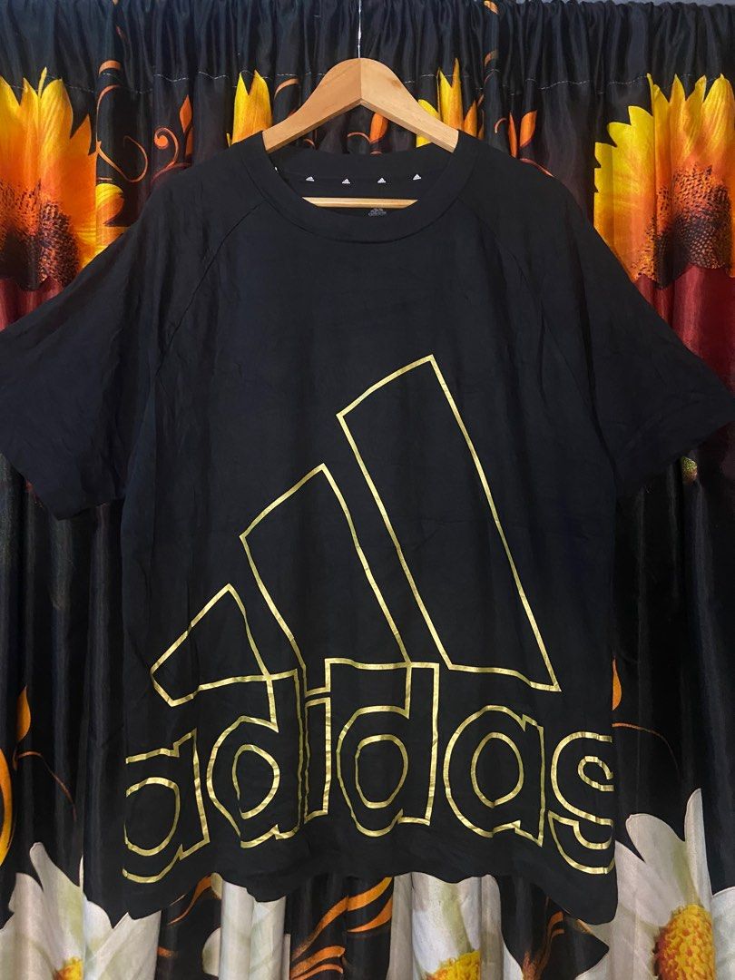 Adidas t store shirt big logo