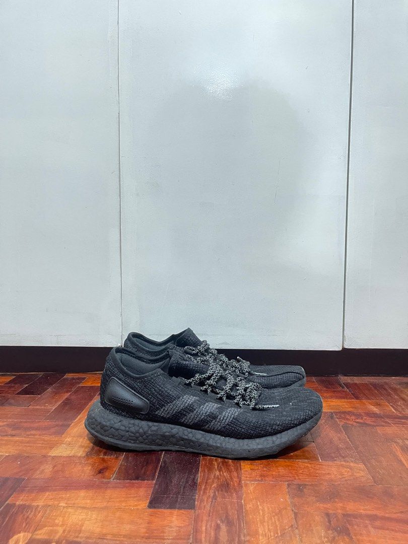 Adidas Black Shoes Men s Fashion Footwear Sneakers on Carousell