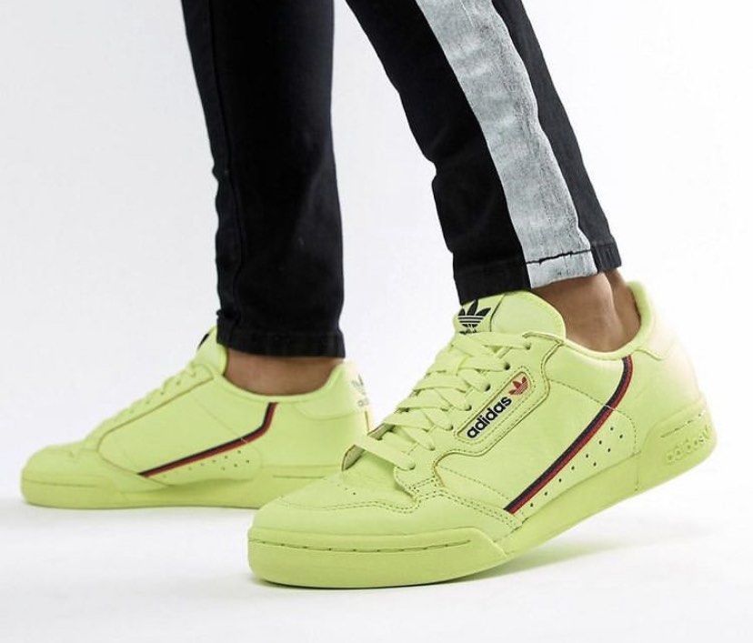 Adidas continental shop 80 fluo