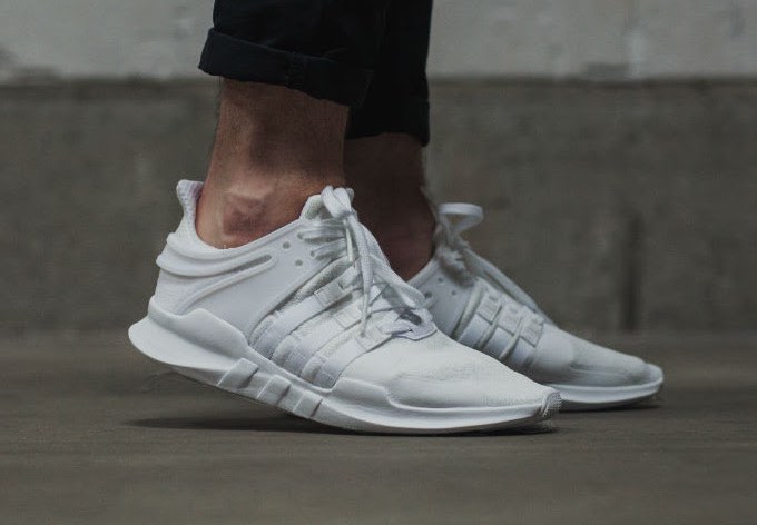 Adidas eqt support adv triple white outlet
