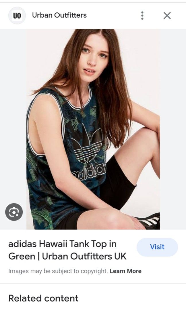 Adidas hawaii tank top new arrivals