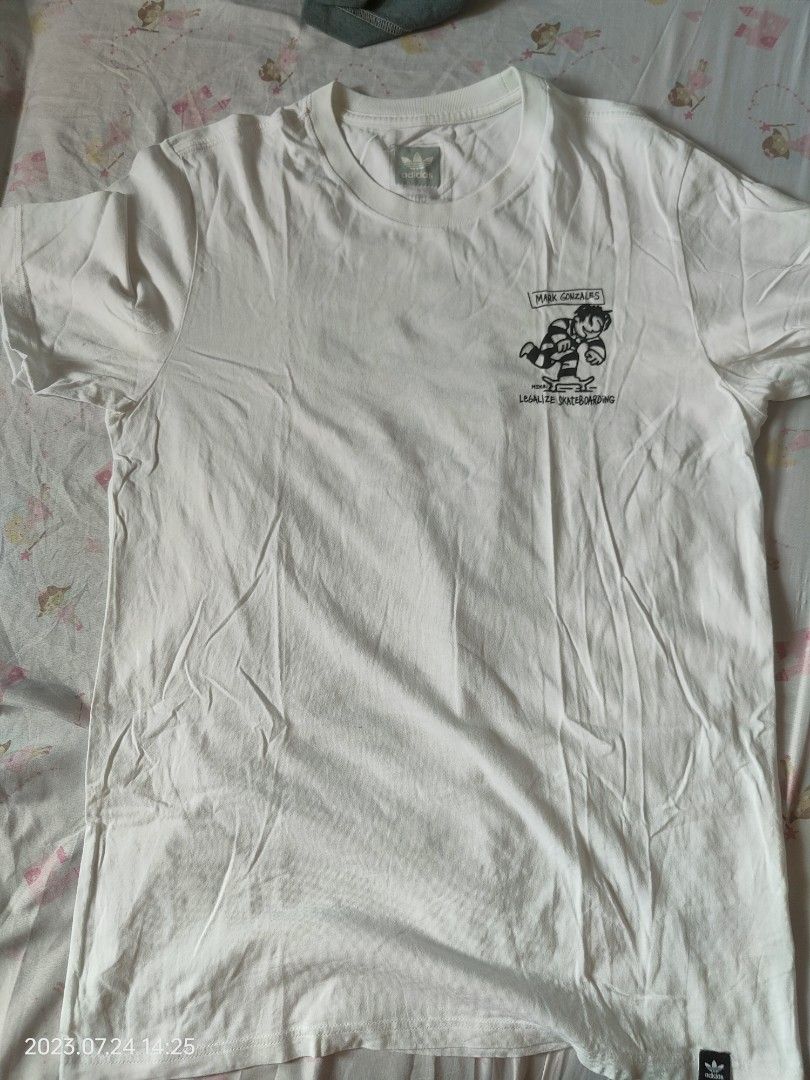 Adidas Skateboarding - Mark Gonzales (Category: Tshirts & Polo Shirts ) located in Caloocan City. Submitted by cryonics (Listing ID 1244907992, Image 1). Description: Adidas SB - Mark Gonzales 19x27 P699 + Shipping Fee Like New RFS: Decluttering Issues: None Meet Ups: UE Caloocan , SM Sangandaan, Puregold Pajo Caloocan Shipping: J&T Express.