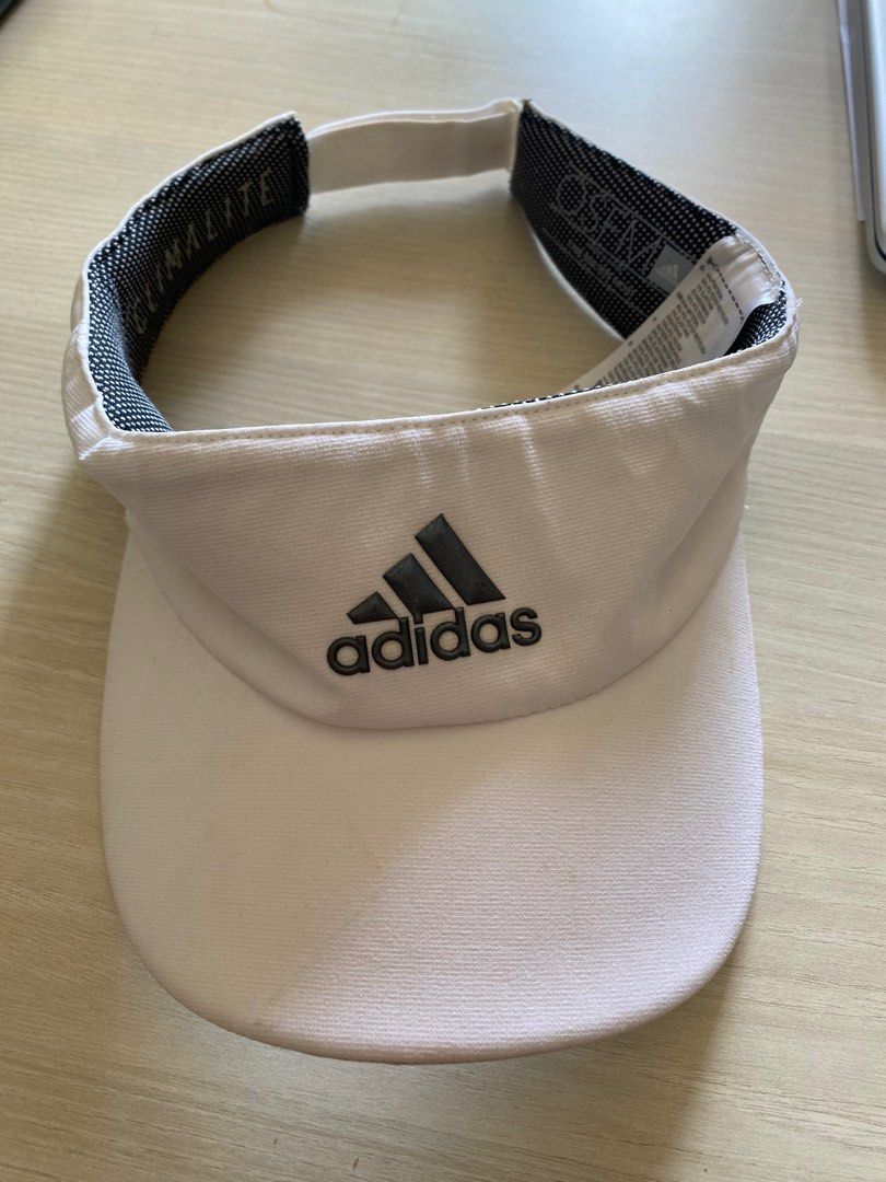 Adidas white visor Men s Fashion Watches Accessories Caps