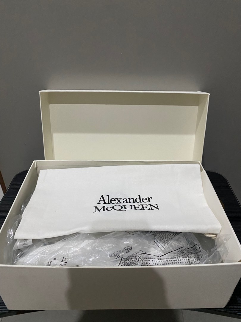 alexander mcqueen white black