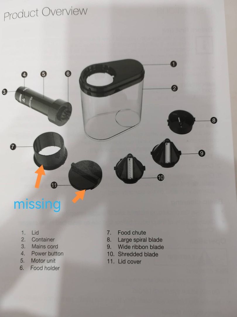 Ambiano Electric Food Spiralizer, Furniture & Home Living, Kitchenware