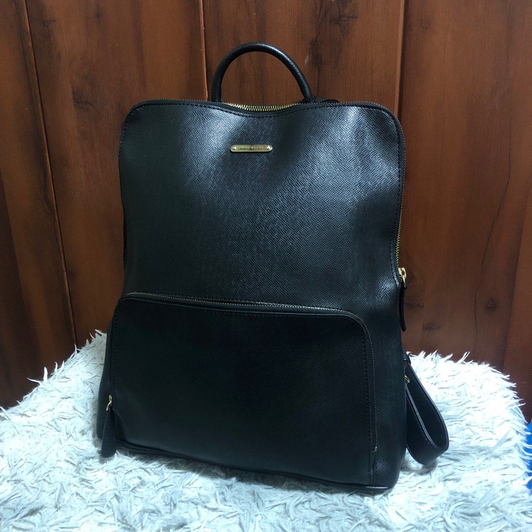 Anne klein deals leather backpack