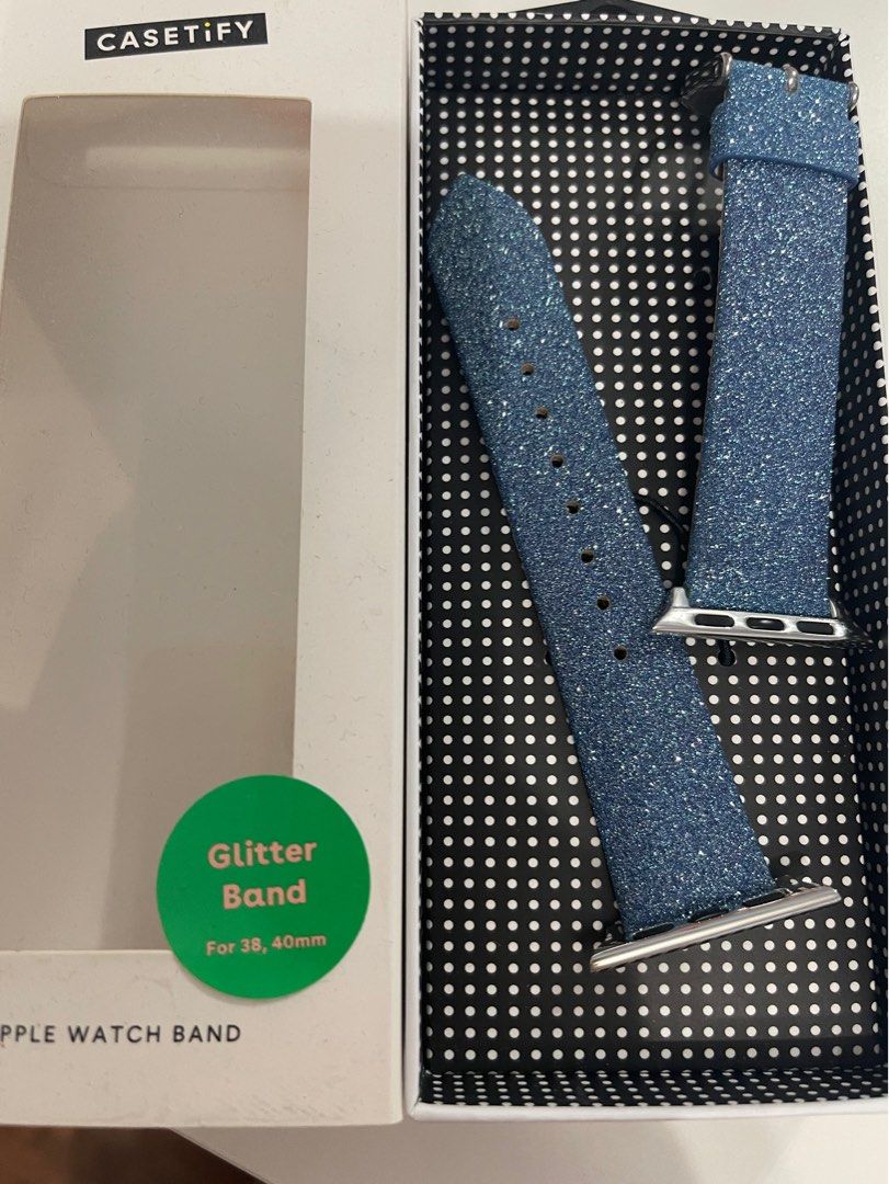 Casetify glitter top apple watch band