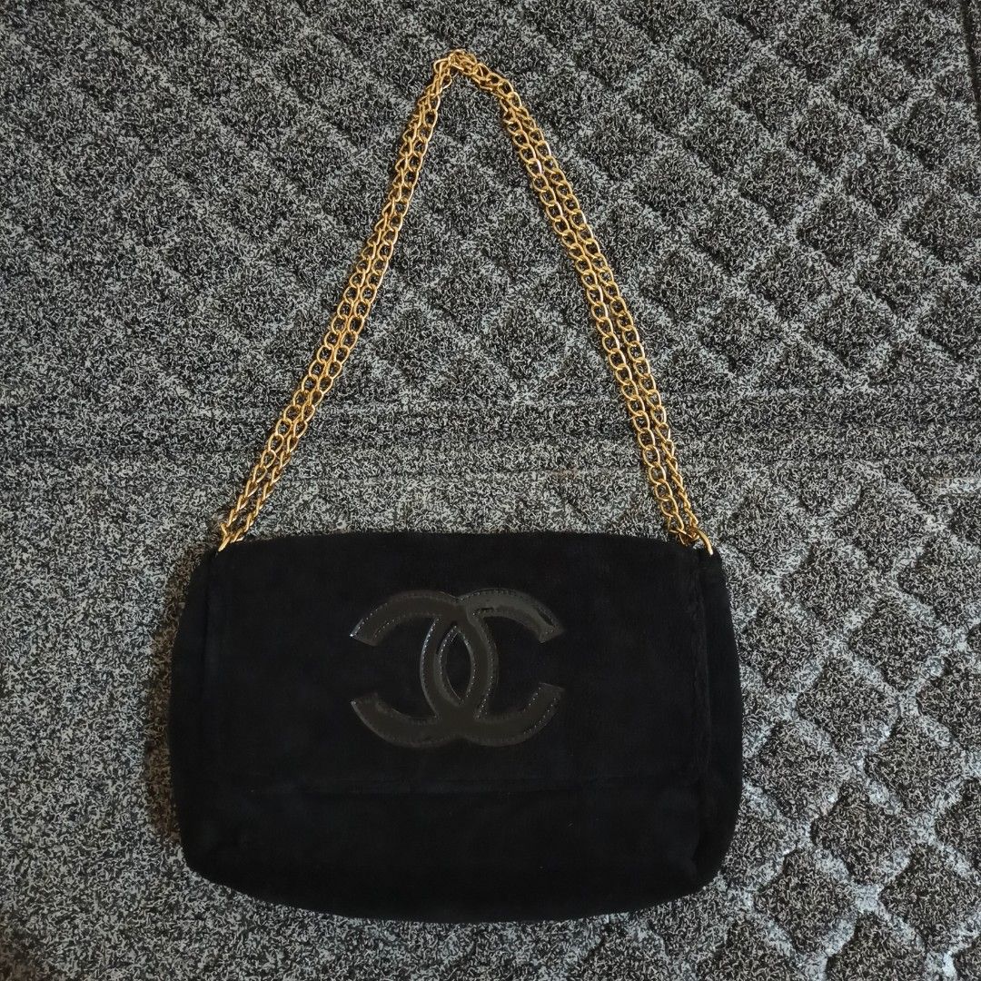 Chanel Fur Flap Bag VIP Gift not Dior YSL Burberry