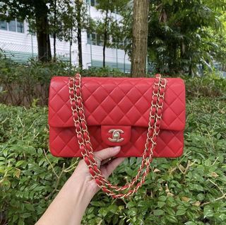100+ affordable chanel red flap For Sale